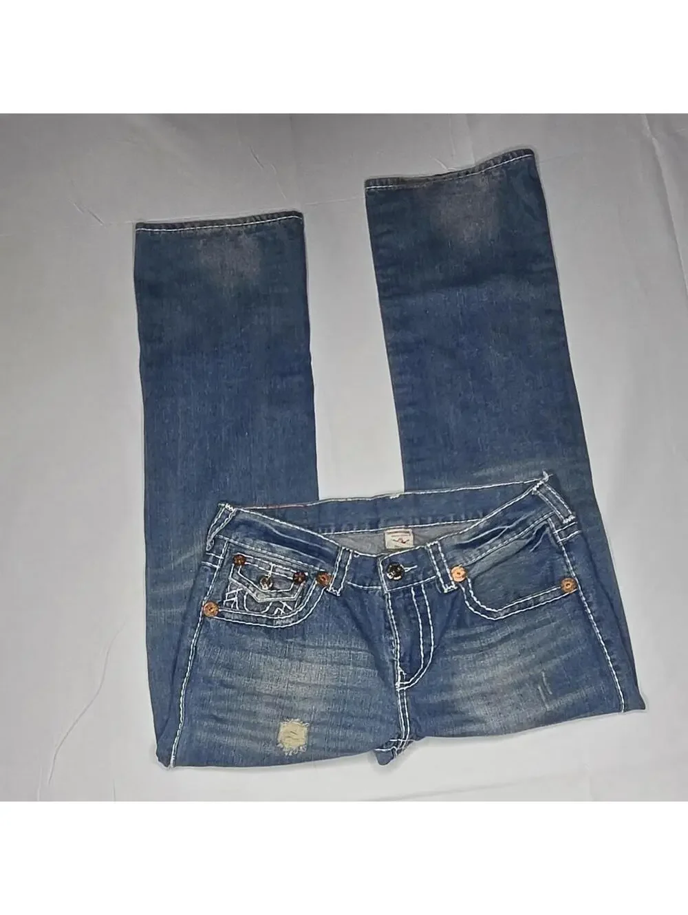 Vintage True Religion Ricky Super T Jeans - USA Flag Tag
